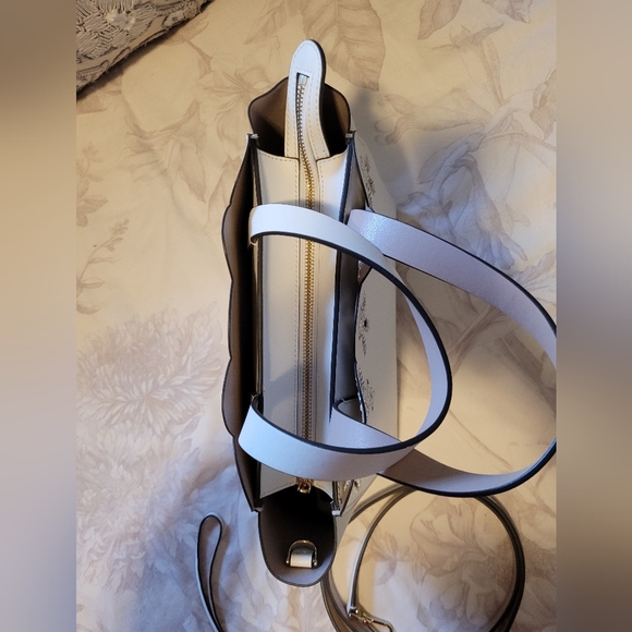 NWOT Kate Spade MINA Bag Leather White - Picture 7 of 10